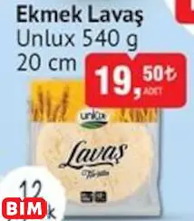 UNLUX EKMEK LAVAŞ UNLUX EKMEK LAVAŞ